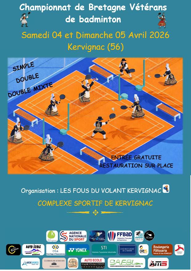 Championnat Régional BRET - Vétérans 2026